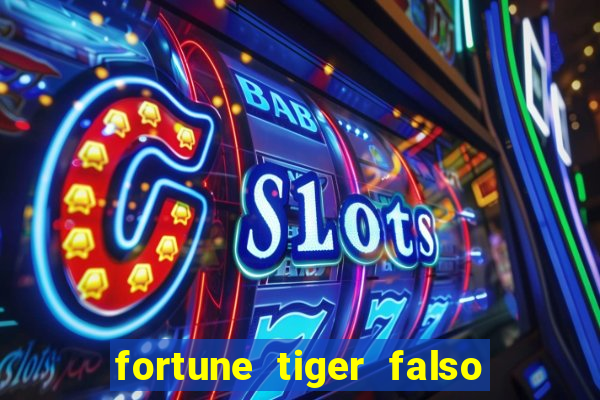 fortune tiger falso para brincar